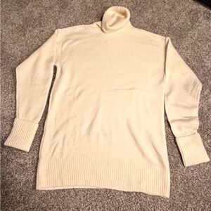 NWT - Old Navy Oversized Cream Turtleneck Long Sweater